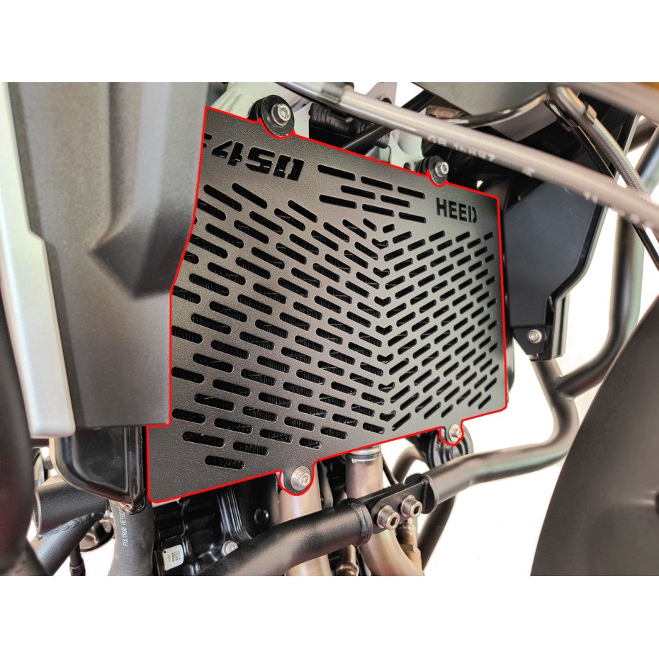 BMW F 450 GS RADIATORIAUS APSAUGA JUODAS ALIUMINIS